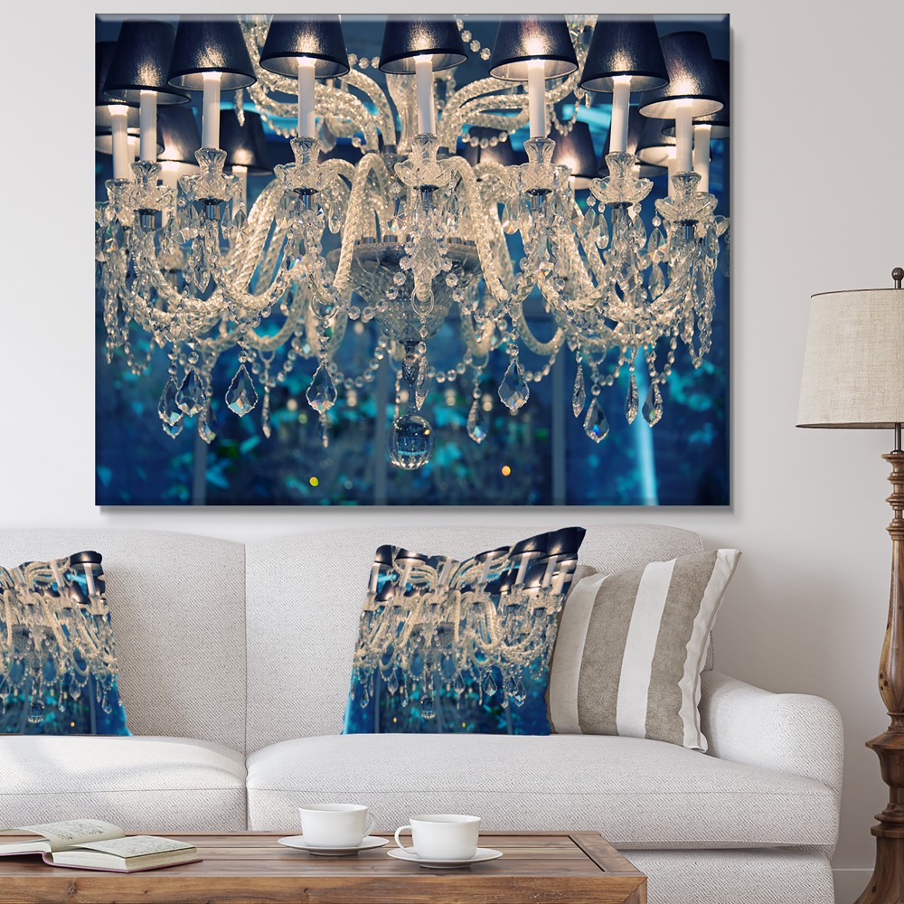 Chandelier Wall Art / Runway Avenue Fashion And Glam Wall Art Canvas